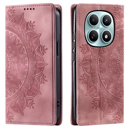 ART MANDALA Peňaženkový obal pre Xiaomi Redmi Note 15 ružový