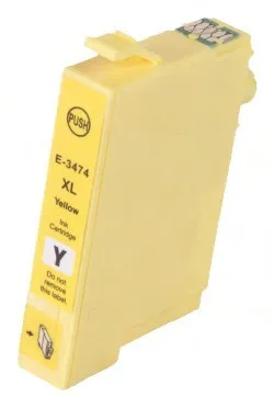 EPSON T3474-XL (C13T34744010) - kompatibilná cartridge, žltá, 14ml