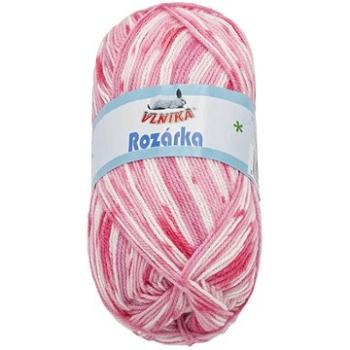 Bellatex Priadza Rozárka 100 g – 45 biela, ružová (8150)