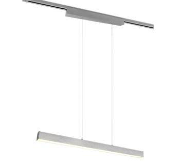 LED závesné osvetlenie Trio Duoline nikel 73043107