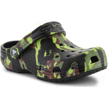 Crocs  Classic Spray Camo Clog Kids BLACK 208305-001  Sandále Viacfarebná