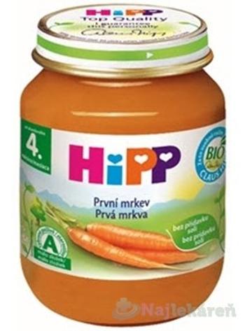 HiPP BIO zeleninový príkrm prvá mrkva 125g