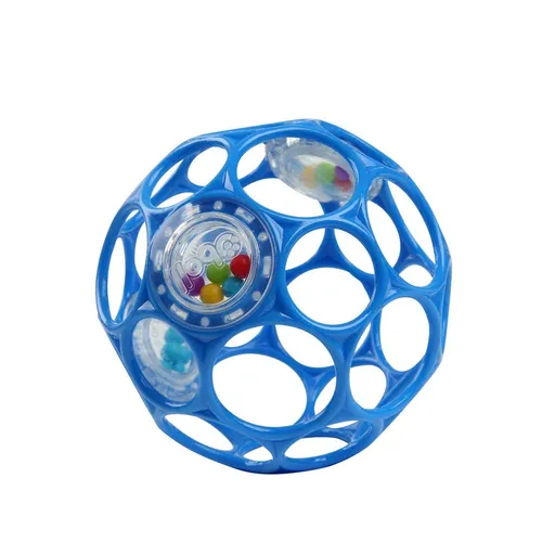 Oball RATTLE 10 cm blue