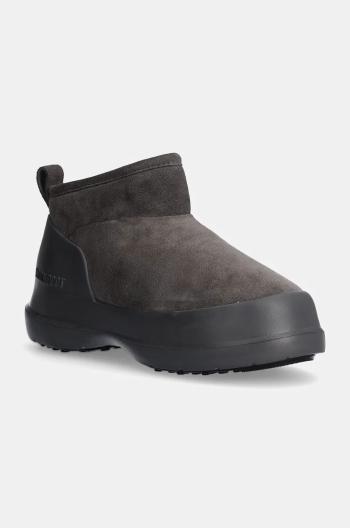 Semišové snehule Moon Boot MB LUNA LOW BOOT SUEDE šedá farba, 80D2480040 H005