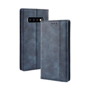 BUSINESS Peňaženkový obal Samsung Galaxy S10 modrý