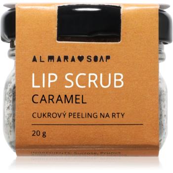 Almara Soap Scrub cukros peeling az ajkakra Caramel 20 g