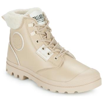 Palladium  PAMPA HI SNOW WARM  Polokozačky Béžová