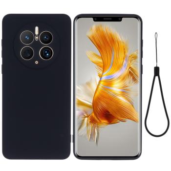 RUBBER Ochranný kryt pre Huawei Mate 50 Pro čierny