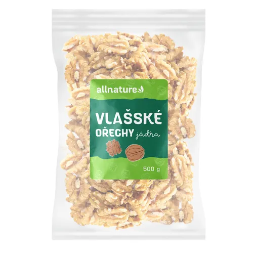 ALLNATURE Vlašské orechy jadrá 500 g