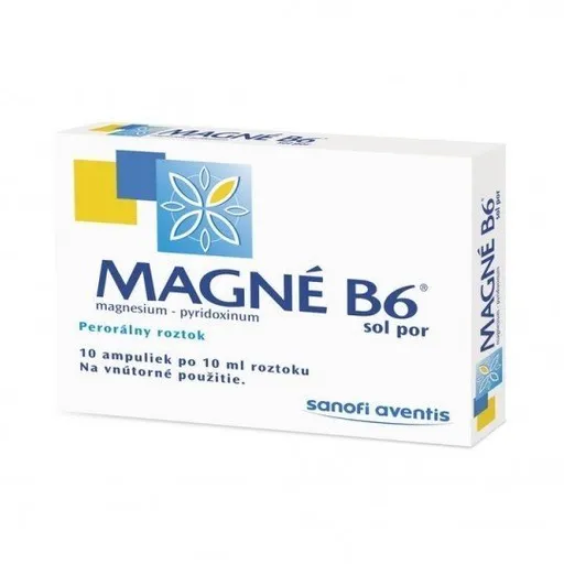 Magne-B6 sol.por. sol.por.10 x 10 ml