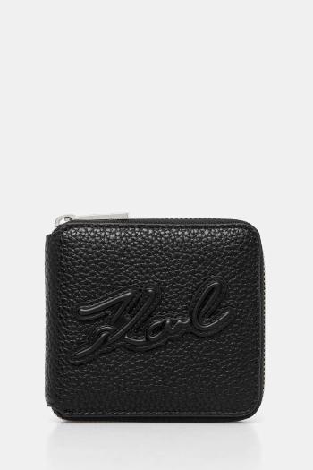 Peňaženka Karl Lagerfeld dámska, čierna farba, A1W32054