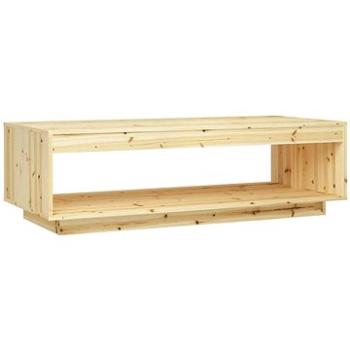 SHUMEE Konferenčný stolík 110 × 50 × 33,5 cm masívna jedľa, 809207