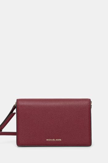 Kožená kabelka MICHAEL Michael Kors čierna farba, 32S4GJ6C6L