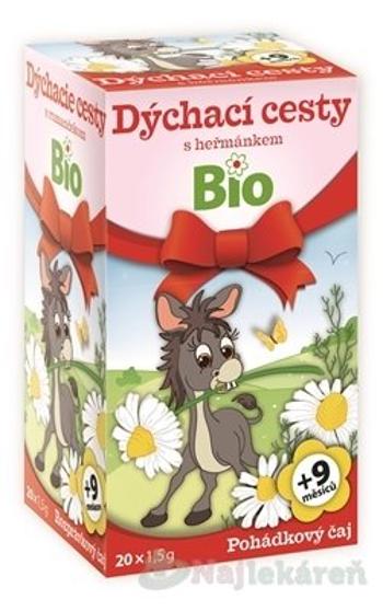 APOTHEKE ROZPRÁVKA bylinný čaj Dýchacie cesty s rumančekom Bio, 20x1,5g