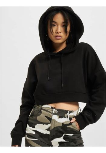 DEF Cropped Hoody black - XL