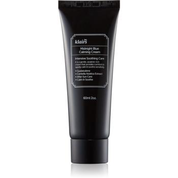 Klairs Midnight Blue Calming Cream upokojujúci krém po opaľovaní pre citlivú pleť so začervenaním 60 ml