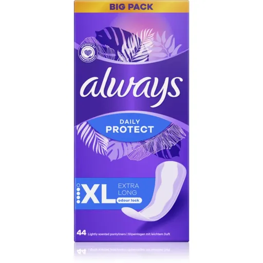 Always Dailies Long Plus Extra slipové vložky 44 ks