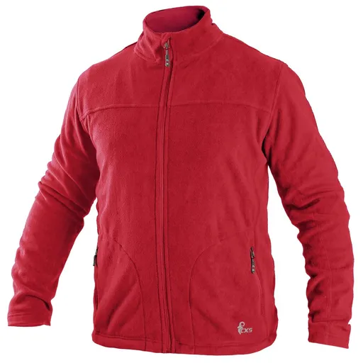 Canis (CXS) Pánska fleecová mikina GRANBY - Červená | 2XL