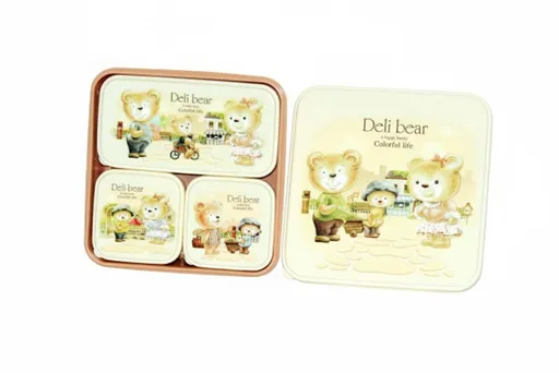 MAKRO - Sada dóz medvedík 4ks