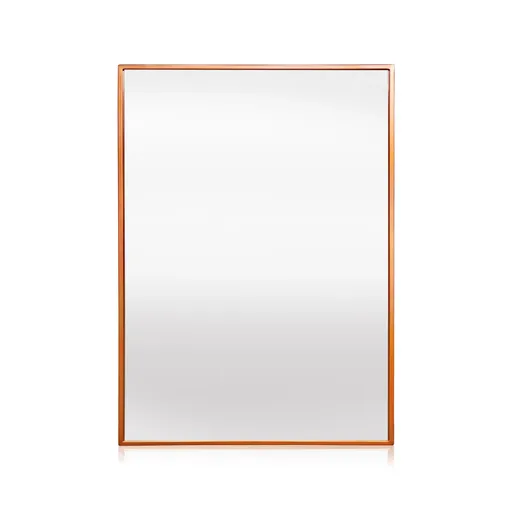 Casa Chic Croxley nástenné zrkadlo s kovovým rámom, obdĺžnikové, 70 x 50 cm