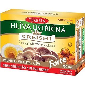TEREZIA Hliva ustricová s REISHI FORTE 60 kapsúl (3308187)
