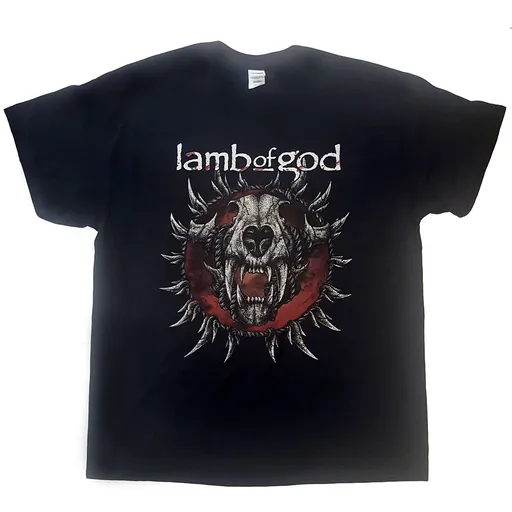 Lamb of God tričko Radial Čierna S