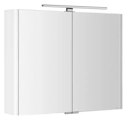 SAPHO - LUCIE galérka s LED osvetlením, 86x70x17cm, biela LU085-0030