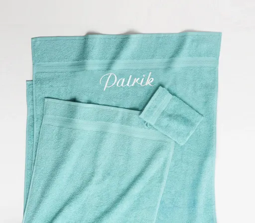 Froté uterák s výšivkou