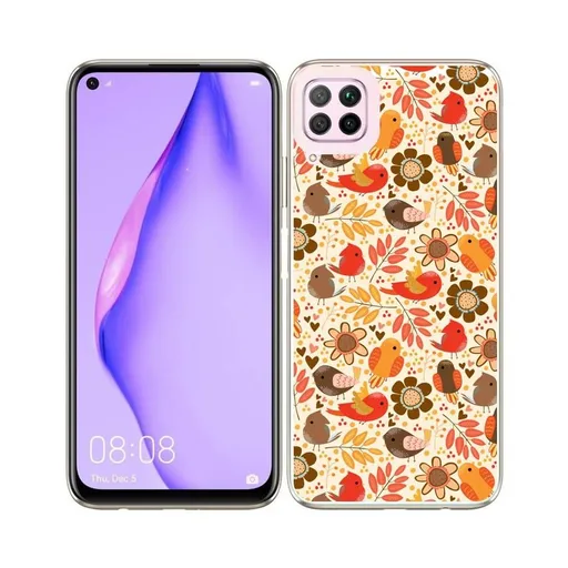 PROTEMIO MY ART Ochranný kryt Huawei P40 Lite  BIRDS (004)