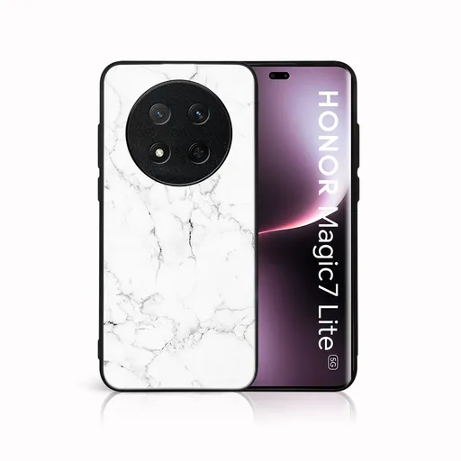 MY ART Ochranný kryt pre Honor Magic7 Lite 5G WHITE MARBLE (144)