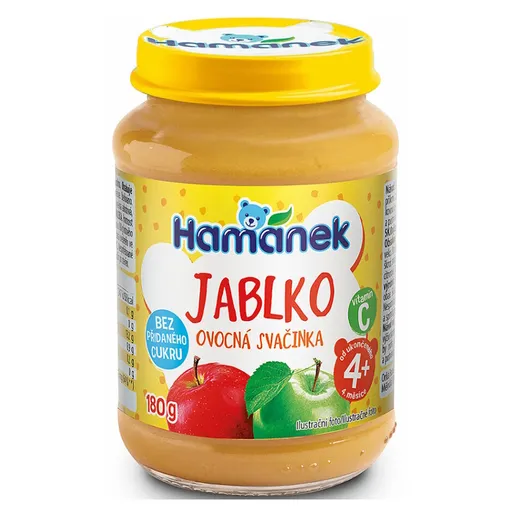 HAMÁNEK Jablko nesladené 180 g