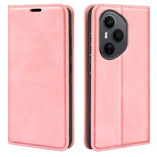 MAGNETIC Zaklápací kryt pre Honor 400 Pro 5G ružový