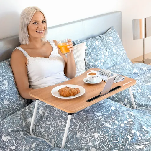 InnovaGoods Multifunkční skládací stolek do postele