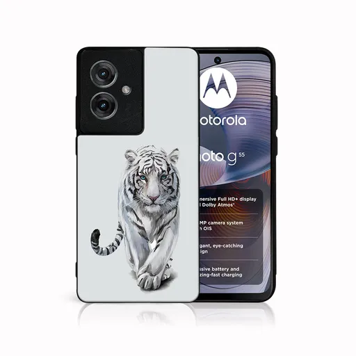 MY ART Ochranný kryt pre Motorola Moto G55 5G TIGER (243)