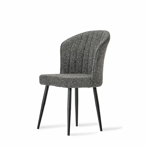 Súprava jedálenských stoličiek Rubi Anthracite, 2 ks