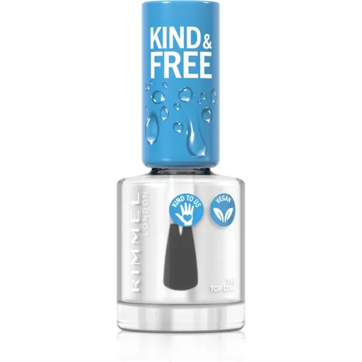 Rimmel Kind & Free vrchný lak na nechty odtieň 150 Oxygen Wave 8 ml
