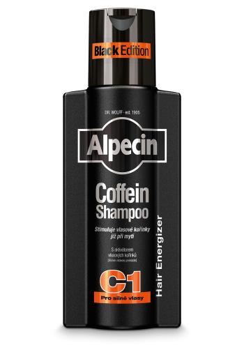 Alpecin Kofeínový šampón proti vypadávaniu vlasov C1 Black Edition (Coffein Shampoo) 250 ml