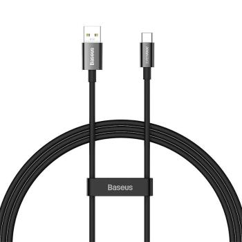 Baseus Superior Series USB-USB-C kábel, 65 W, PD, 1m, fekete