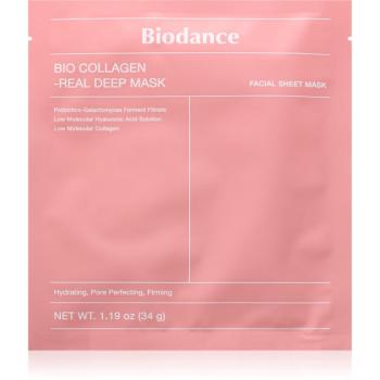 Biodance Bio-Collagen Real Deep Mask intenzívna hydrogélová maska pre hydratáciu pleti a minimalizáciu pórov 34 g