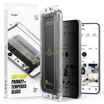 RINGKE EASY SLIDE PRIVACY 2x Ochranné sklo Samsung Galaxy S25 Plus 5G