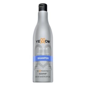 Alfaparf Milano Yellow Silver Shampoo neutralizujúci šampón pre platinovo blond a šedivé vlasy 500 ml
