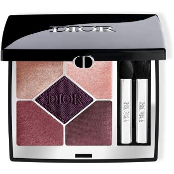 DIOR Diorshow 5 Couleurs Couture paletka očných tieňov odtieň 183 Plum Tutu 7 g