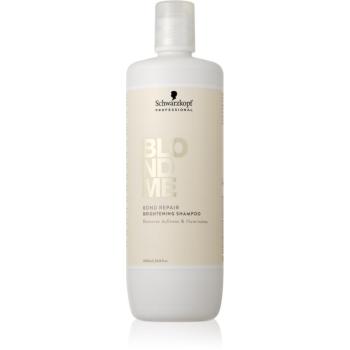 Schwarzkopf Professional Blondme Bond Repair Brightening Shampoo rozjasňujúci šampón pre blond vlasy 1000 ml