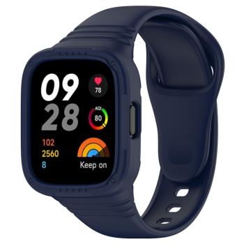 GLACIER Ochranné puzdro s remienkom pre Xiaomi Redmi Watch 3 tmavomodré