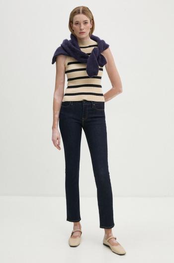 Rifle Levi's 712 SLIM tmavomodrá farba
