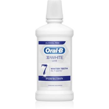 Oral B 3D White Luxe ústna voda s bieliacim účinkom 500 ml