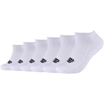 Skechers  2PPK Basic Cushioned Sneaker Socks  Ponožky Biela