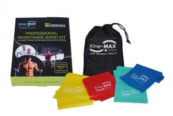 Gumiszalag szett Kine-MAX Pro-Resistance Band Kit - Fitness Band készlet - 1-4. szint
