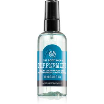 The Body Shop Peppermint Foot Spray sprej na nohy s chladivým účinkom 100 ml