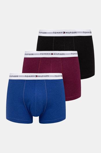 Boxerky Tommy Hilfiger 3-pak pánske, biela farba, UM0UM02761